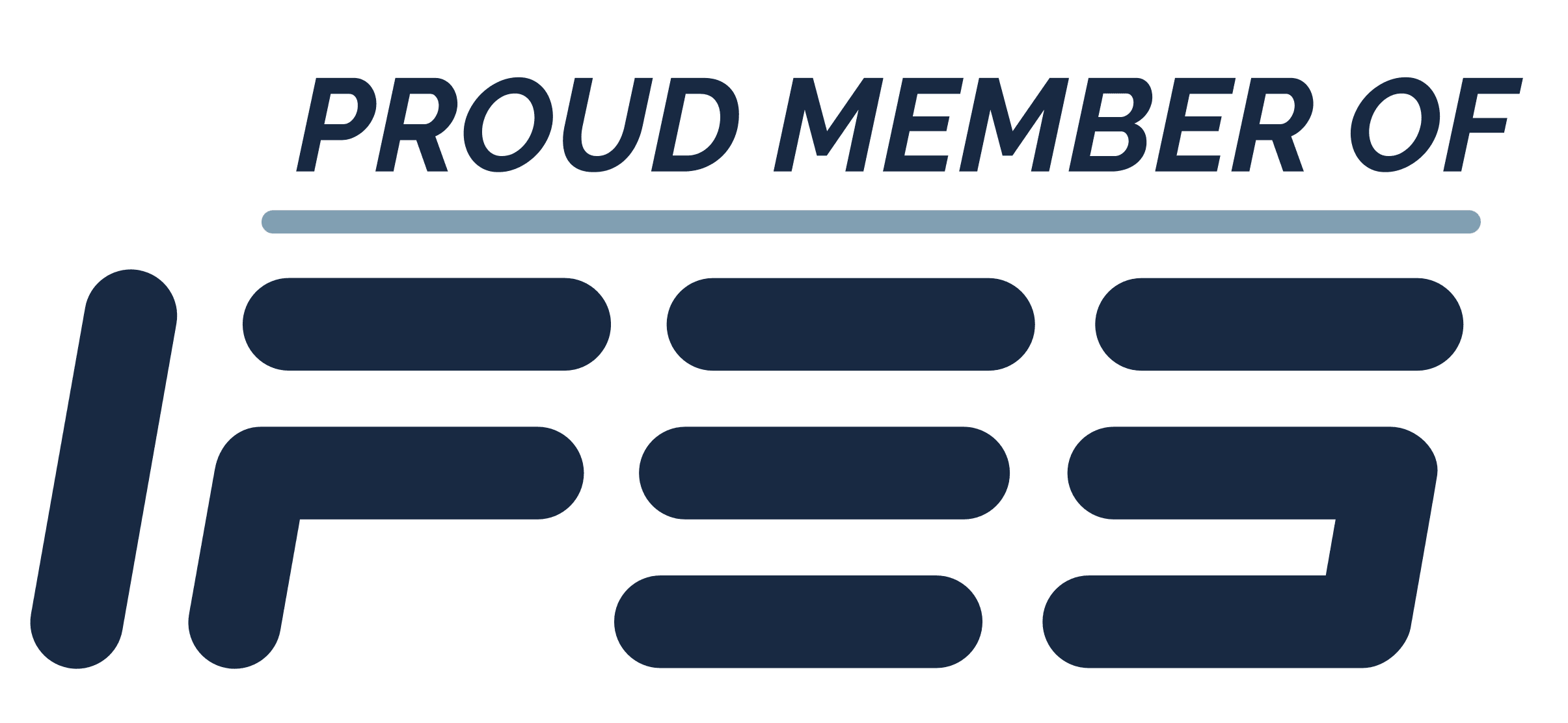 Proud member of IFES - International Federation of Exhibition and Event Services