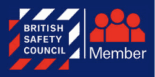 Certification logo showing accreditation for safety standards